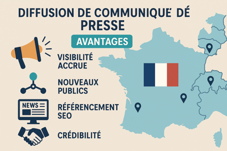 Avantages de la distribution de communiqués de presse en France et dans les pays francophones d’Europe